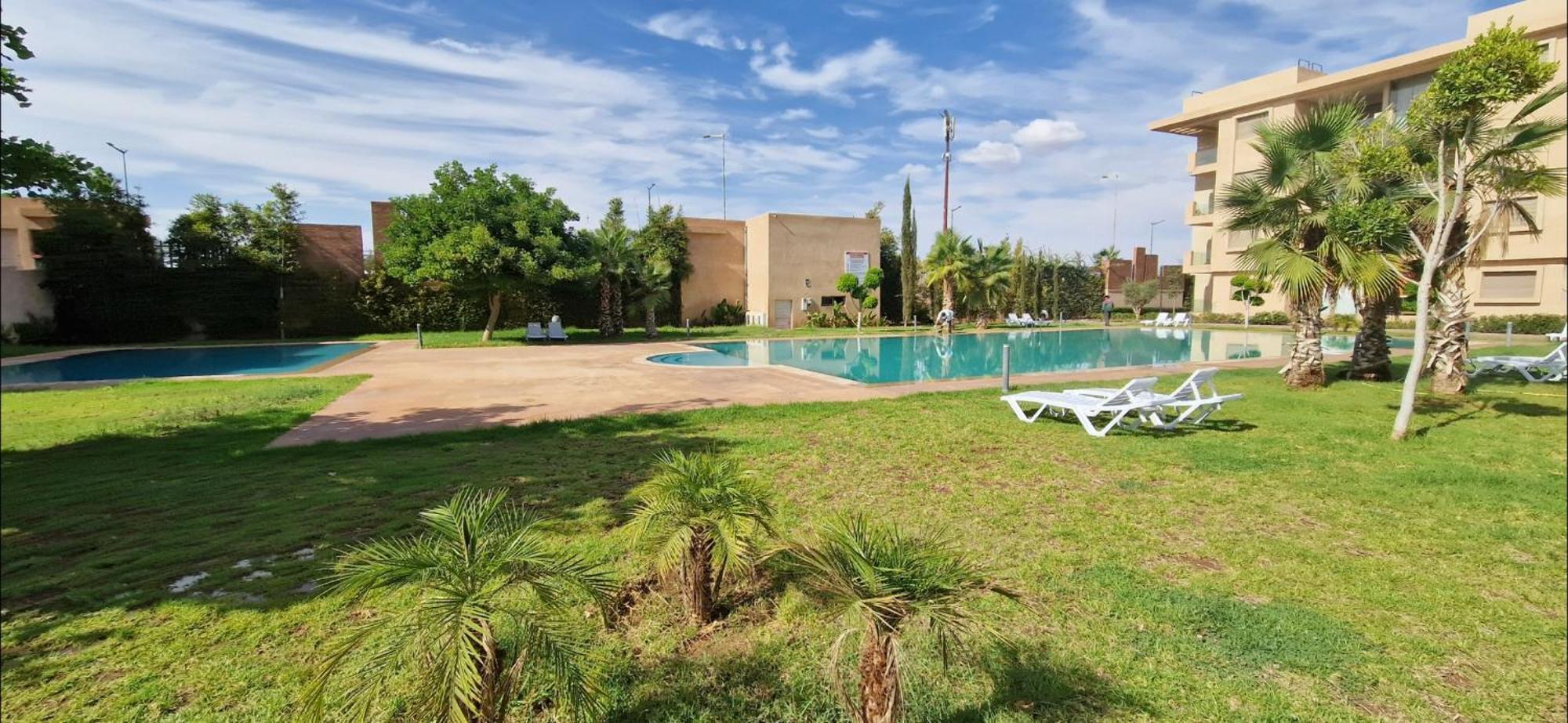 Cosy Appart Avec 2 Piscines, 2 Ch, 2 Sdb Marrakech Марракеш Екстер'єр фото